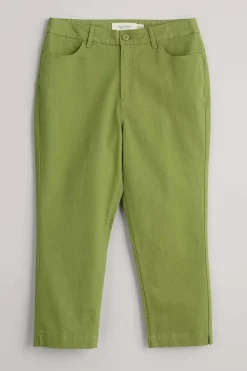 Seasalt Cornwall Trousers & Shorts<Albert Quay Crops Dill