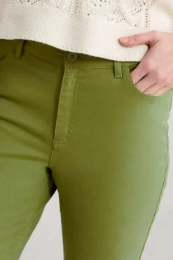 Seasalt Cornwall Trousers & Shorts<Albert Quay Crops Dill