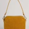 Seasalt Cornwall Bags<Annulet Leather And Suede Bag Dark Sunglow