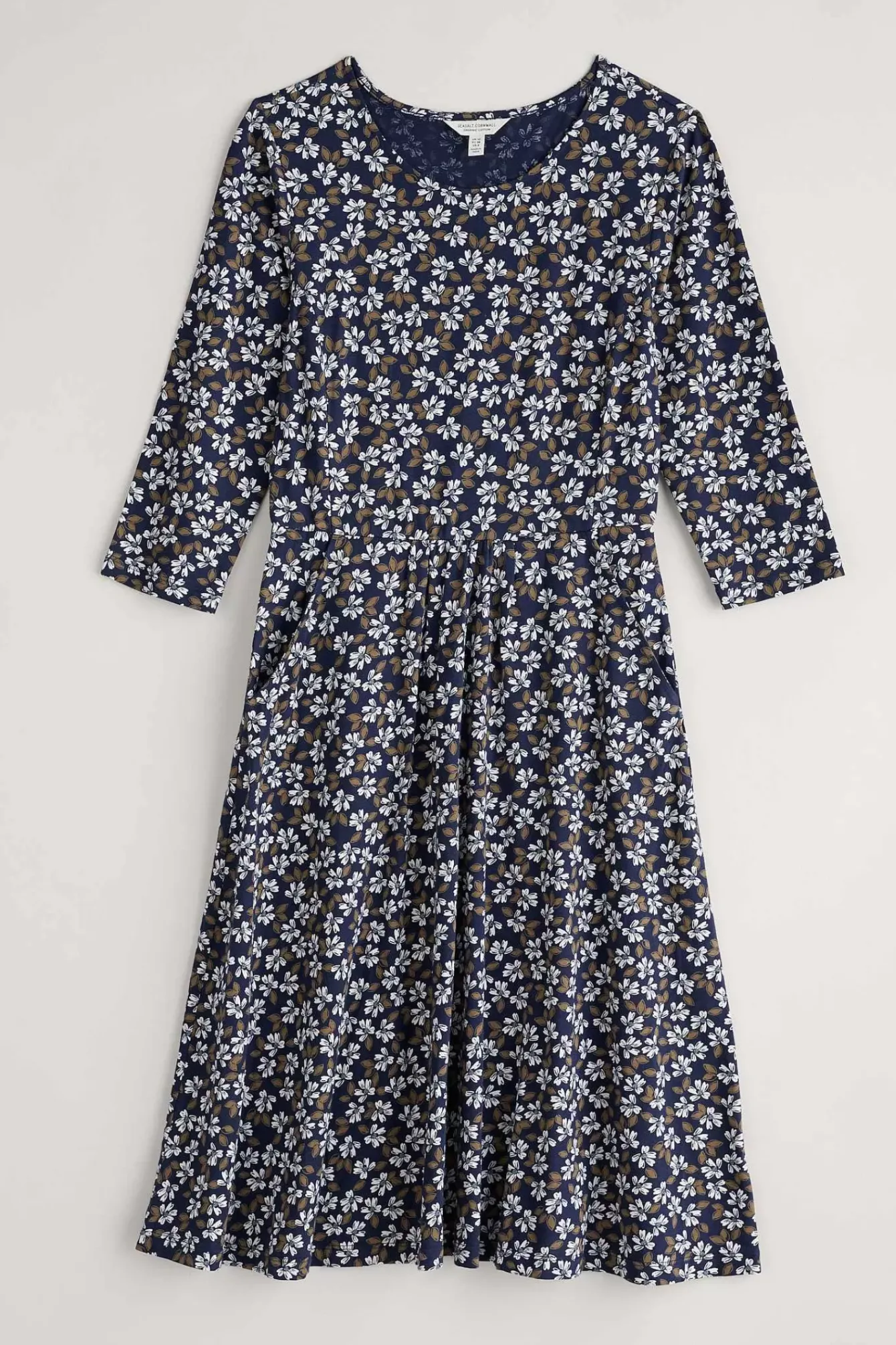 Seasalt Cornwall Dresses<April Jersey Dress Field Flower Maritime