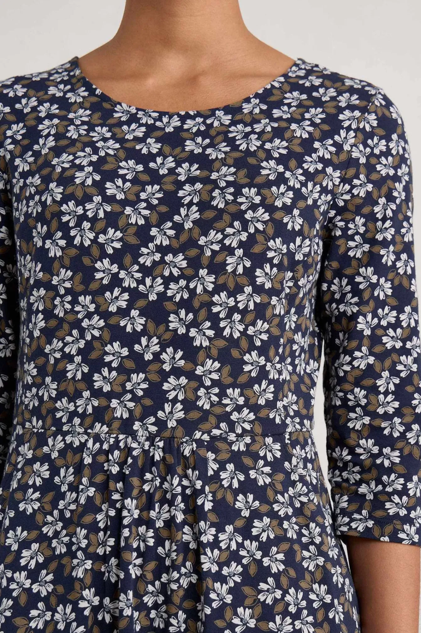 Seasalt Cornwall Dresses<April Jersey Dress Field Flower Maritime