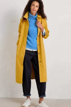 Seasalt Cornwall Coats & Jackets<Boscastle Organic Cotton Mac Dark Dijon
