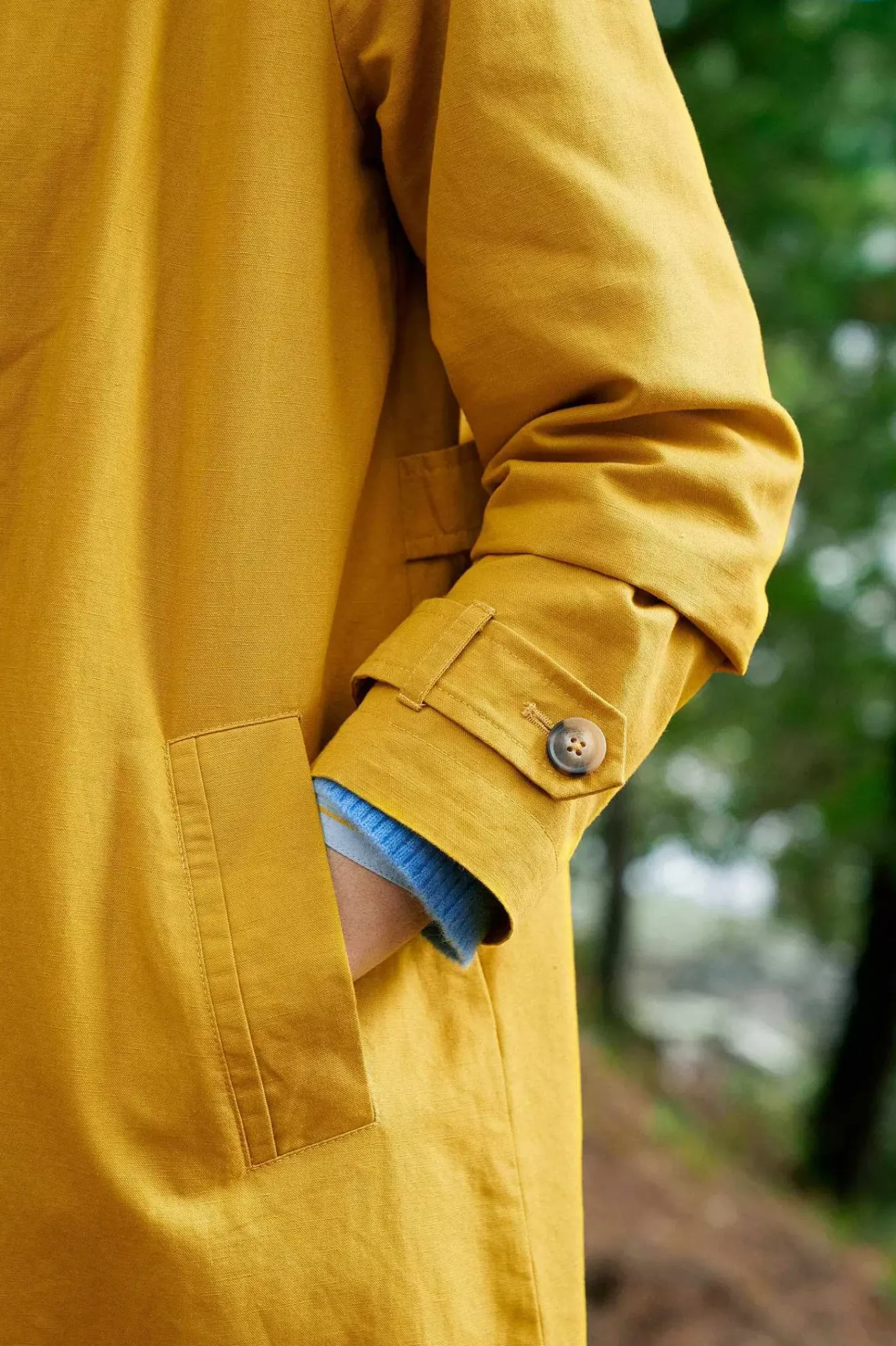 Seasalt Cornwall Coats & Jackets<Boscastle Organic Cotton Mac Dark Dijon