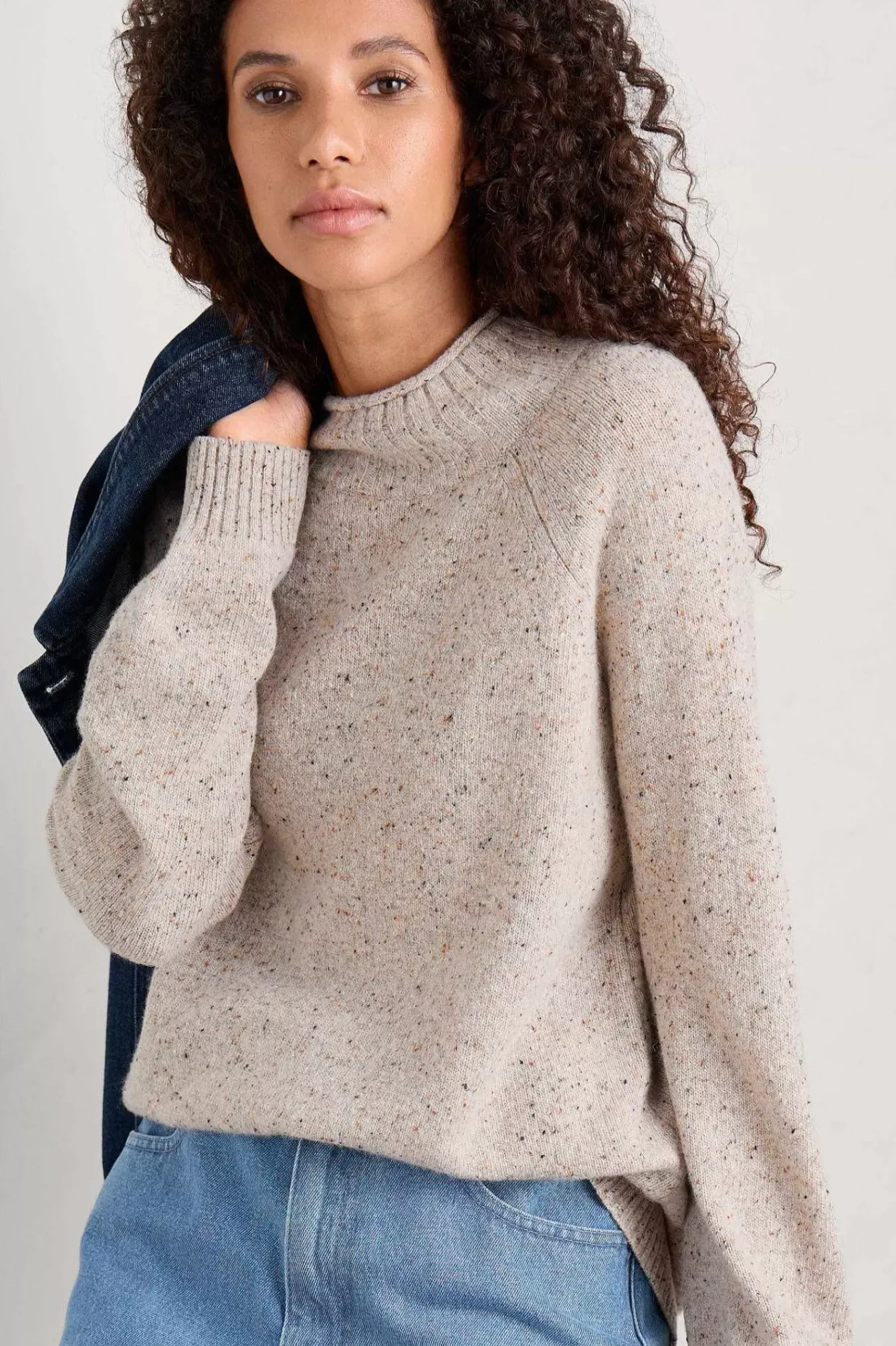 Seasalt Cornwall Knitwear<Boshanen Lambswool Jumper Aran