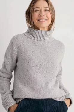 Seasalt Cornwall Knitwear<Braque Lambswool Jumper Light Lead