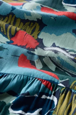 Seasalt Cornwall Dresses<Brouse Organic Cotton Dress (Gots) Painted Marsh Maritime