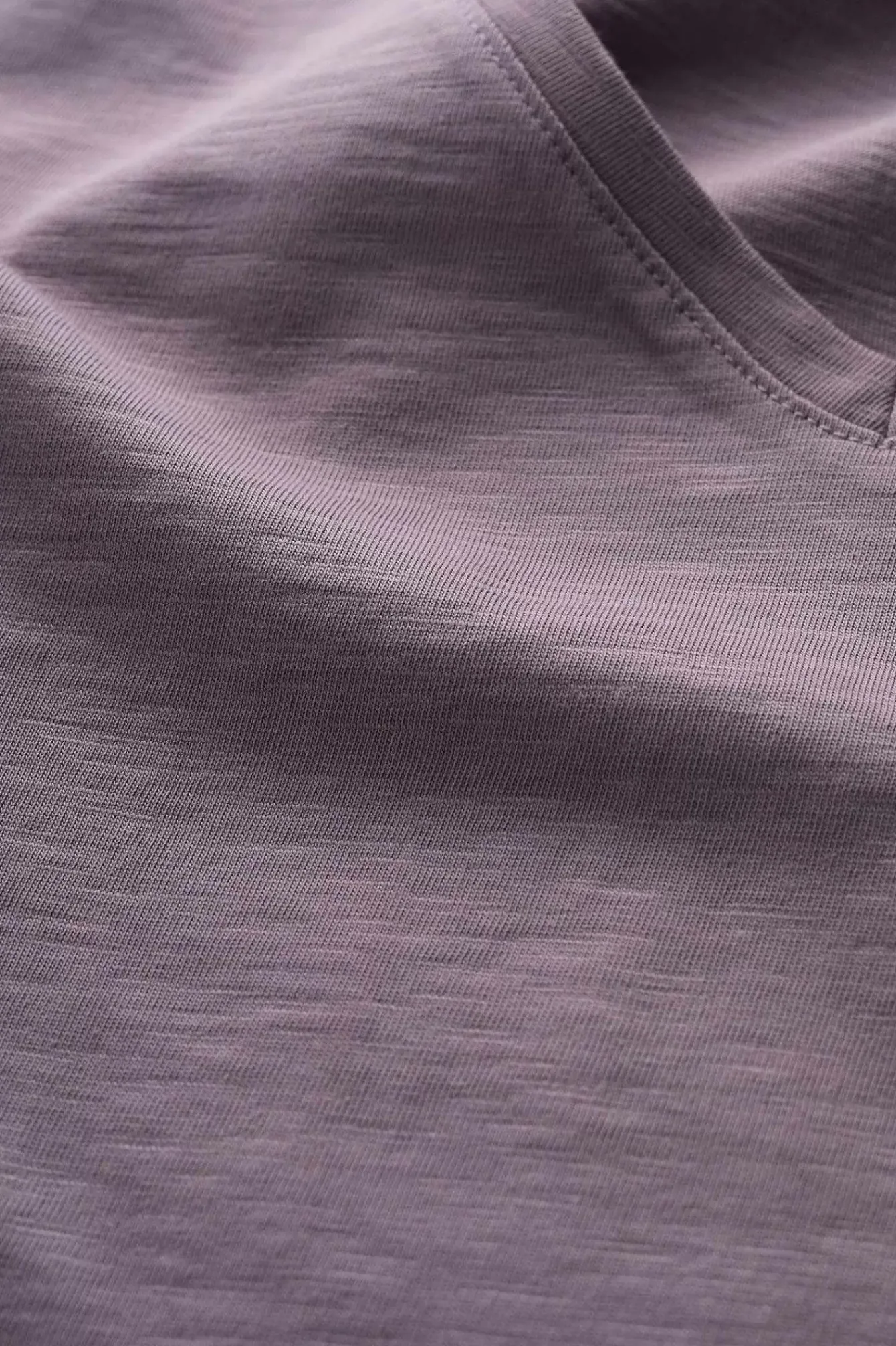 Seasalt Cornwall Tops<Burdock Organic Cotton V-Neck T-Shirt (Gots) Grape Thistle