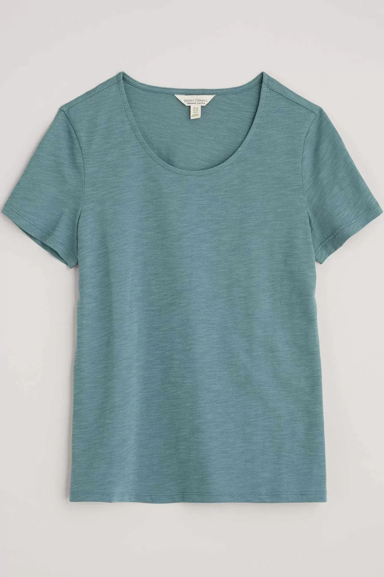 Seasalt Cornwall Tops<Camerance Scoop Neck T-Shirt (Gots) Wade