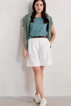 Seasalt Cornwall Tops<Camerance Scoop Neck T-Shirt (Gots) Wade