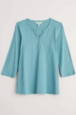 Seasalt Cornwall Tops<Carlyon Organic Cotton Top (Gots) Enamel