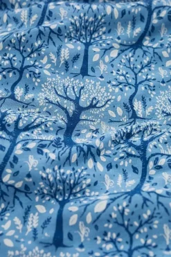 Seasalt Cornwall Dresses<Carwynnen Three Quarter Sleeve Dress Wild Woodland Clear Sky