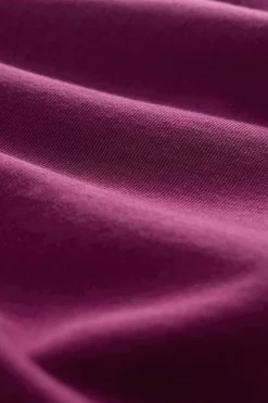 Seasalt Cornwall Tops<Clear Wing V-Neck Collared Sweatshirt Cassis