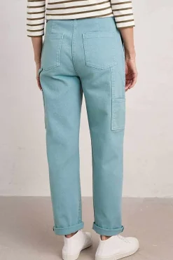 Seasalt Cornwall Trousers & Shorts<Cliff Picnic Trousers Enamel