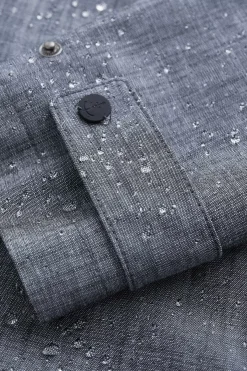 Seasalt Cornwall Coats & Jackets<Cloudburst Waterproof Mac Light Wash Wave