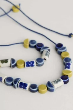 Seasalt Cornwall Jewellery<Collan Beaded Necklace Agapanthus Mix