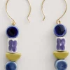 Seasalt Cornwall Jewellery<Collan Earrings Agapanthus Mix