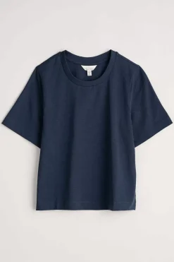 Seasalt Cornwall Tops<Copseland Organic Cotton T-Shirt (Gots) Maritime