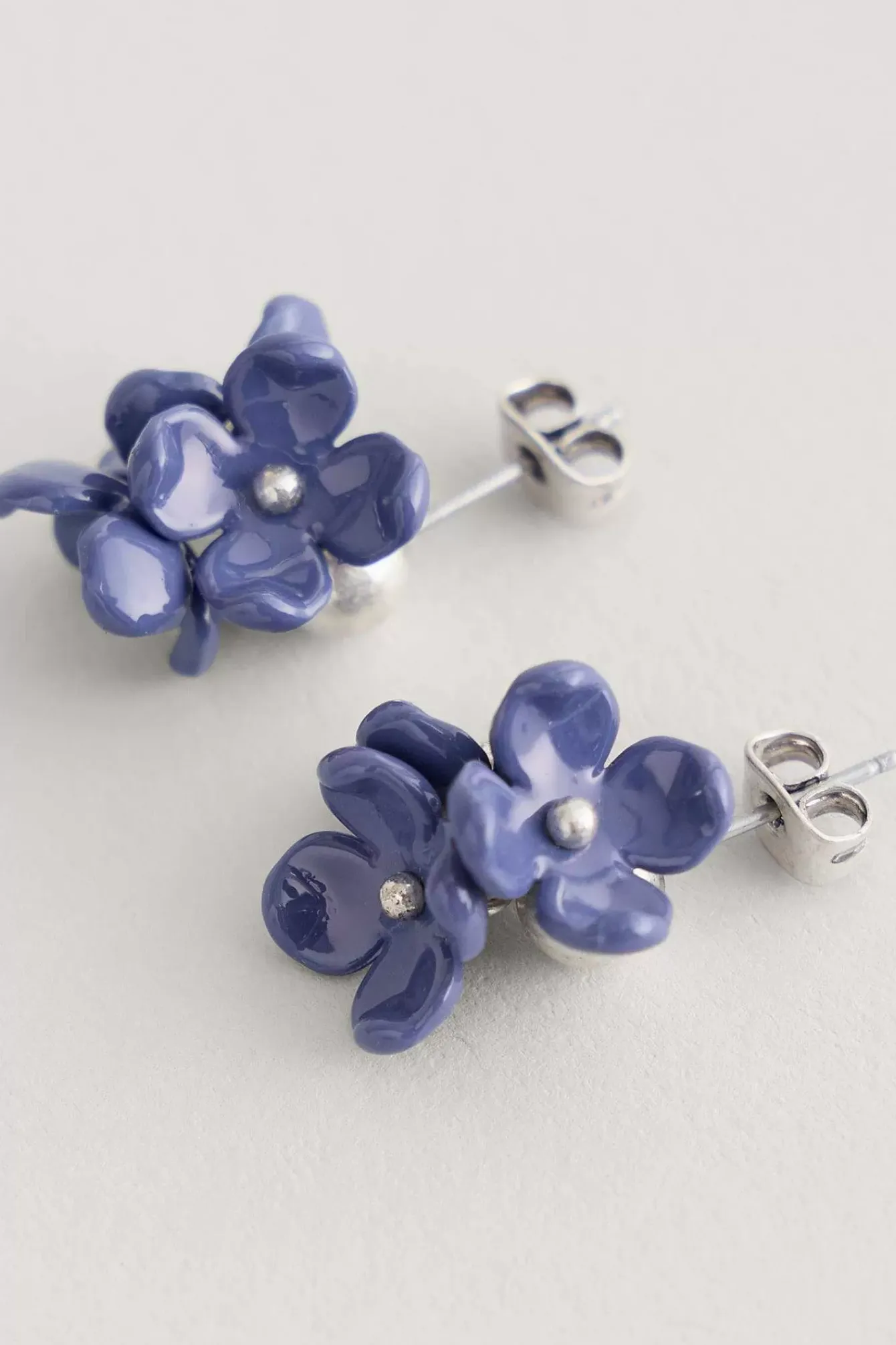 Seasalt Cornwall Jewellery<Corsage Flower Bead Earrings Lupin Mix