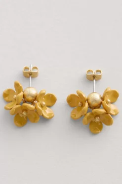 Seasalt Cornwall Jewellery<Corsage Flower Bead Earrings Lupin Mix