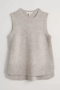 Seasalt Cornwall Knitwear<Coupling Knitted Vest Aran