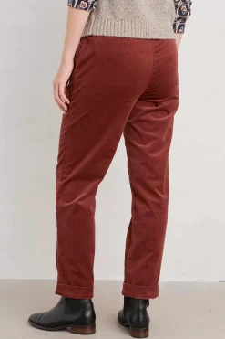 Seasalt Cornwall Trousers & Shorts<Crackington Trousers Burnt Umber