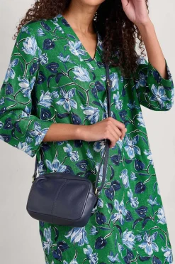 Seasalt Cornwall Tunics<Curves Flow Ramie Tunic Cyclamen Island