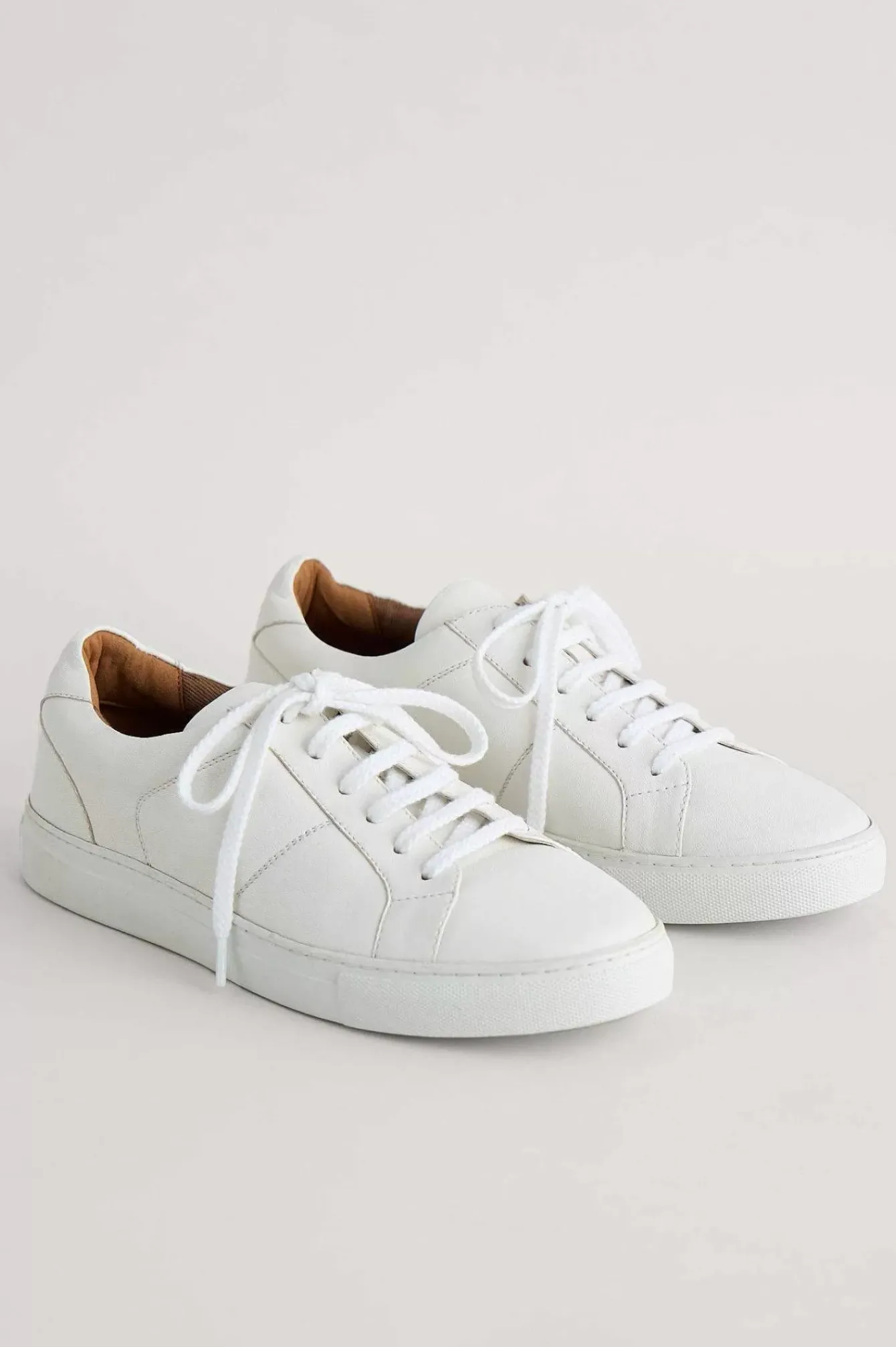 Seasalt Cornwall Shoes<Davidstow Leather Trainers Salt