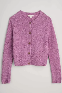 Seasalt Cornwall Knitwear<Dawson Pick Merino-Rich Cardigan Buddleia