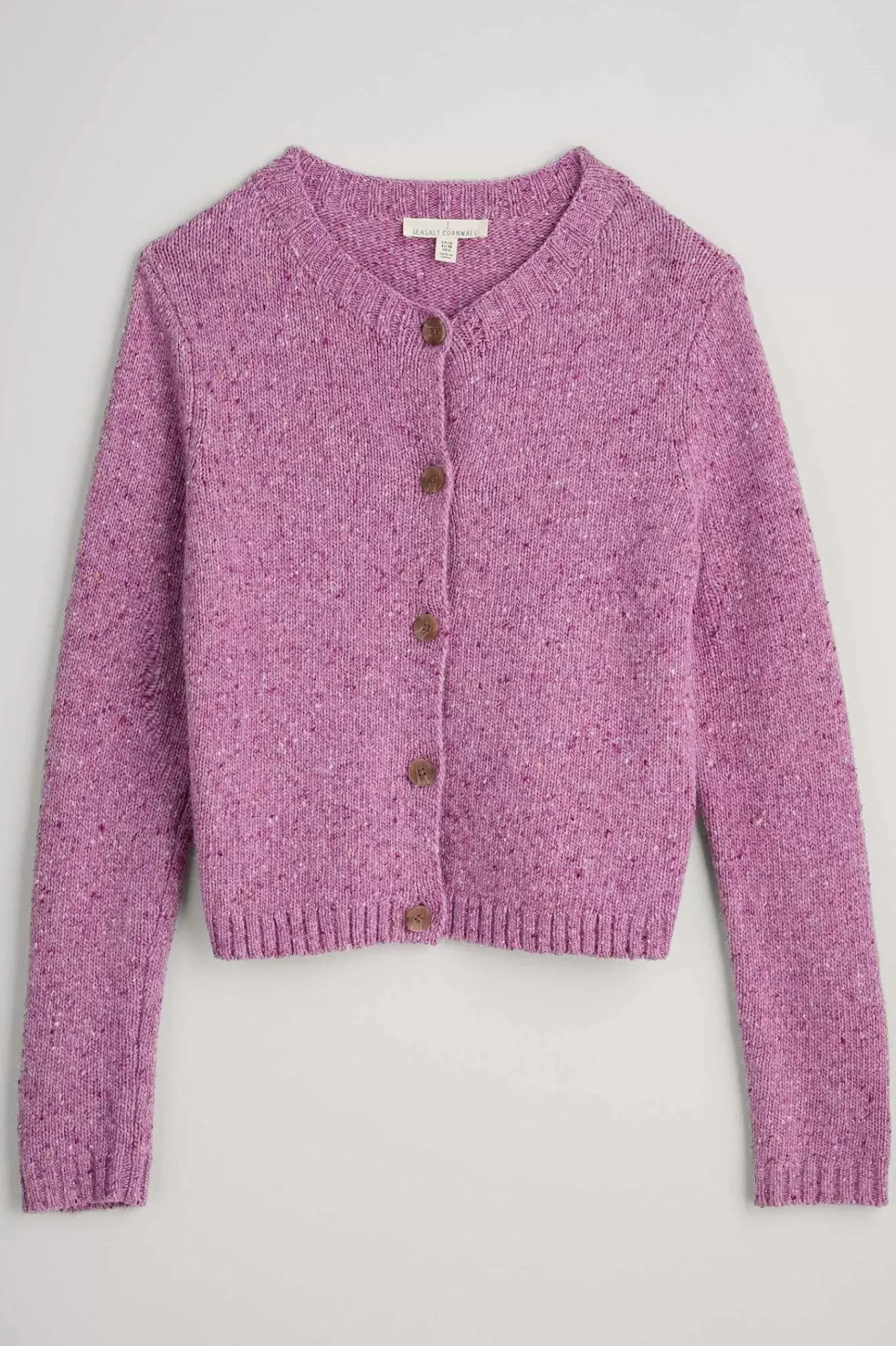 Seasalt Cornwall Knitwear<Dawson Pick Merino-Rich Cardigan Buddleia