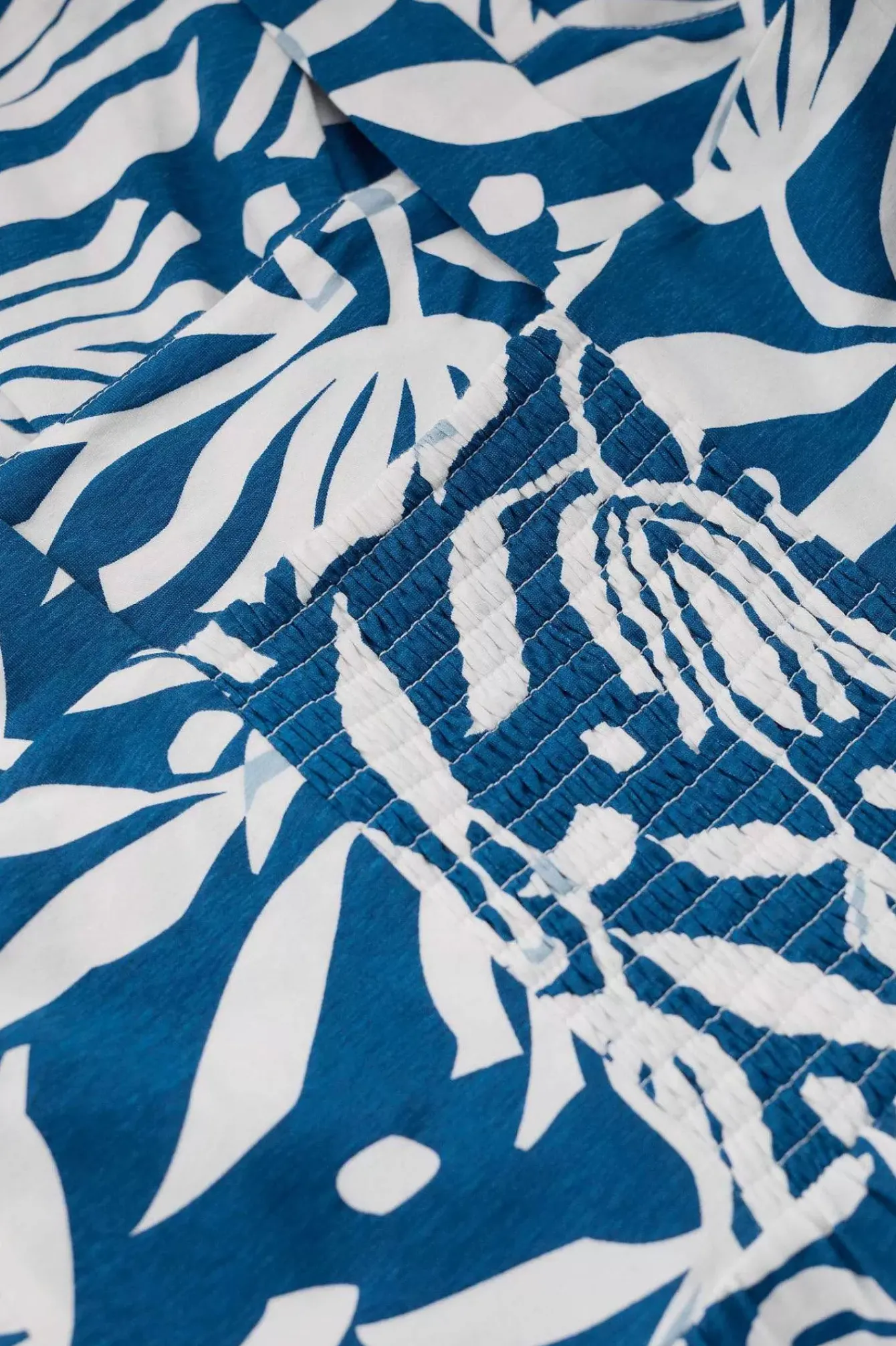 Seasalt Cornwall Dresses<Deep Water Tiered Dress Cut Paper Flowers Waterfront