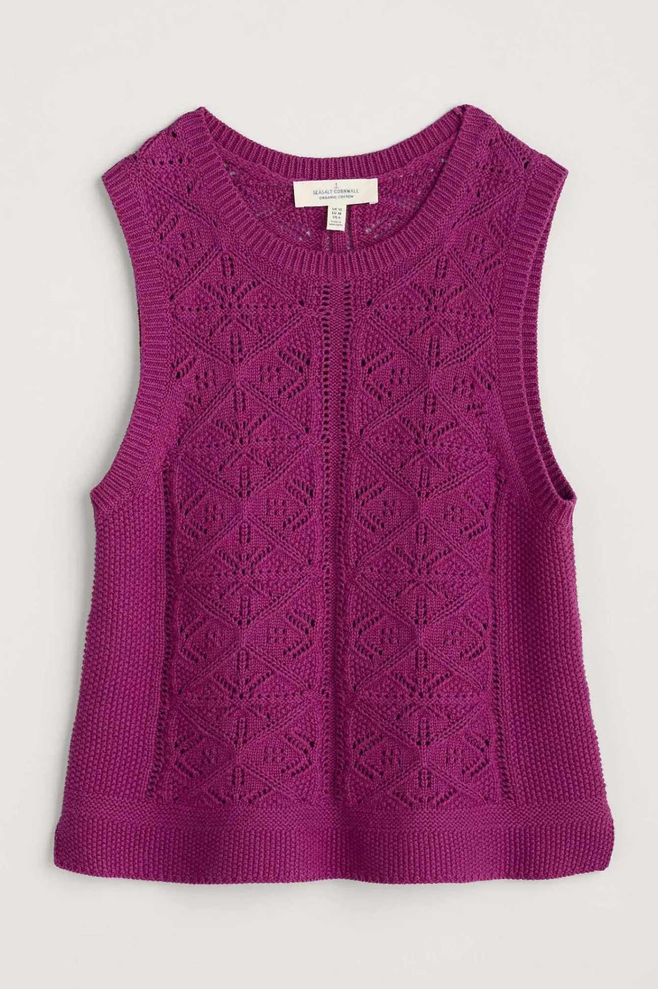 Seasalt Cornwall Knitwear<Doe Path Knitted Vest Cordial