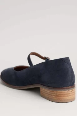 Seasalt Cornwall Shoes<Dovecote Suede Mary Jane Shoes Inkwell