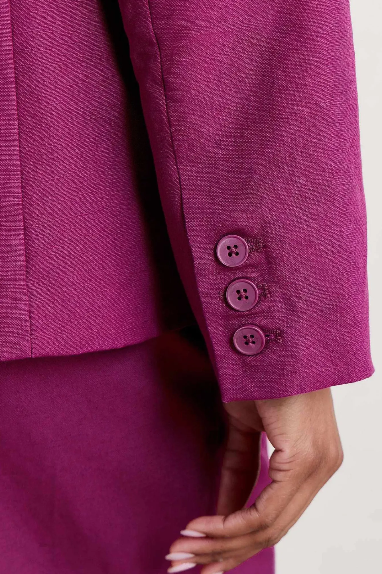 Seasalt Cornwall Coats & Jackets<Erica Linen Blend Blazer Cassis