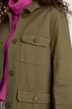 Seasalt Cornwall Coats & Jackets<Far Horizon Organic Cotton Jacket Laurel