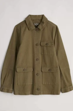 Seasalt Cornwall Coats & Jackets<Far Horizon Organic Cotton Jacket Laurel