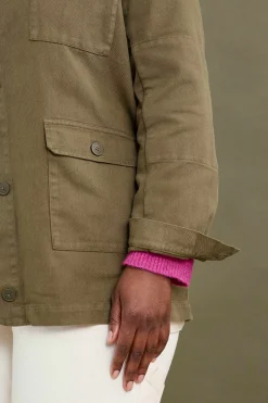 Seasalt Cornwall Coats & Jackets<Far Horizon Organic Cotton Jacket Laurel