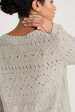 Seasalt Cornwall Knitwear<Feock Merino Blend Jumper Aran