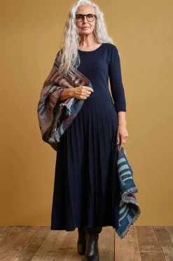 Seasalt Cornwall Dresses<Folk Song Knitted Midi Dress Maritime