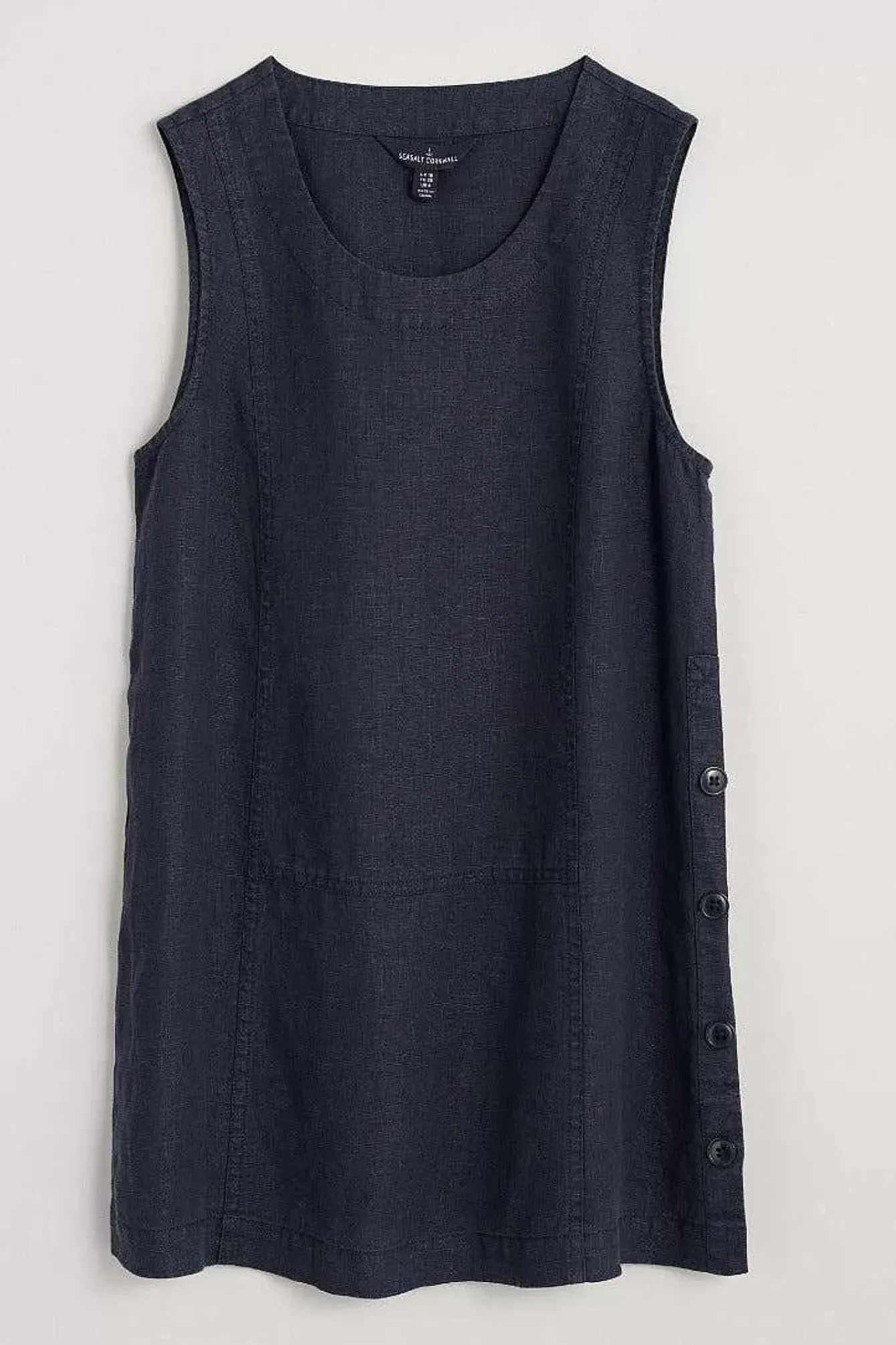 Seasalt Cornwall Tops<Foredune Linen Vest Maritime