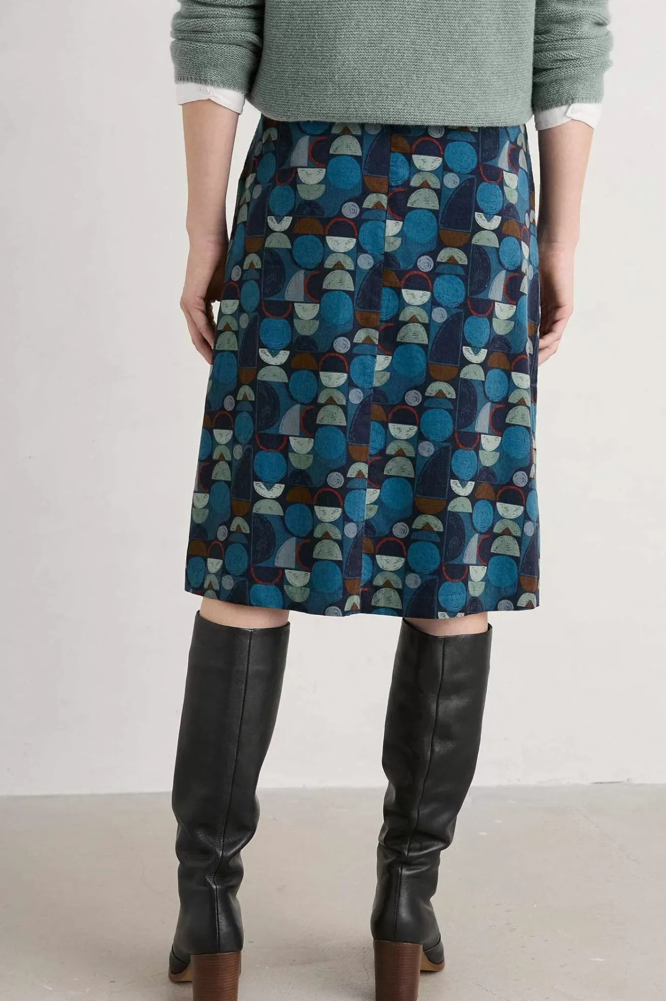 Seasalt Cornwall Skirts<Forest View Skirt Harbour Forms Maritime