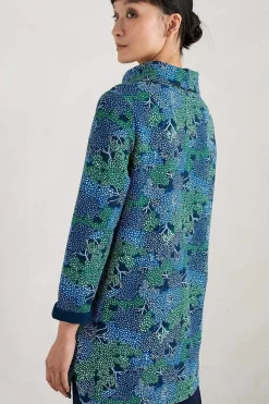 Seasalt Cornwall Tunics<Formative Jersey Tunic Forest Canopy Maritime