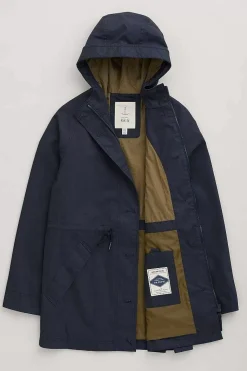 Seasalt Cornwall Coats & Jackets<Fulmar Waterproof Coat Night Sea