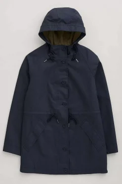 Seasalt Cornwall Coats & Jackets<Fulmar Waterproof Coat Night Sea
