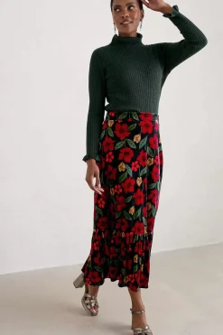 Seasalt Cornwall Knitwear<Glass Stem Sparkly Roll Neck Jumper Tehidy