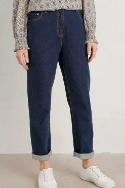 Seasalt Cornwall Trousers & Shorts<Hallworthy Jeans Dark Rinse Wash