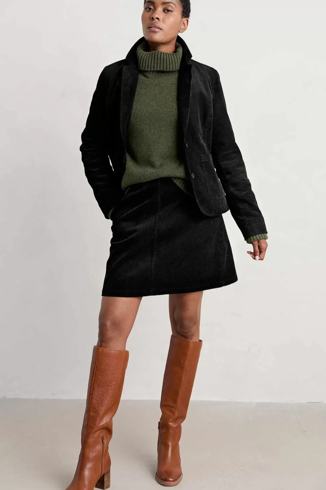 Seasalt Cornwall Coats & Jackets<Heald Cord Blazer Onyx