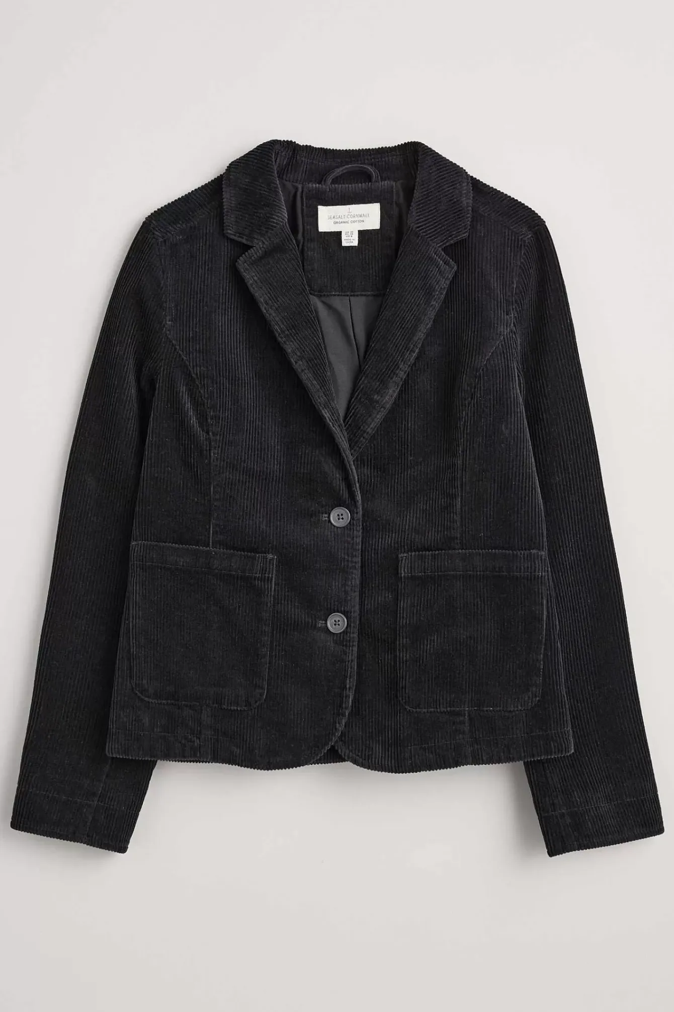 Seasalt Cornwall Coats & Jackets<Heald Cord Blazer Onyx