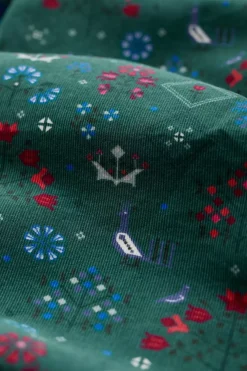 Seasalt Cornwall Dresses<High Key Needlecord Dress Tapestry Forest Grove