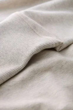 Seasalt Cornwall Tops<Hunter's Moon Organic Cotton Sweatshirt Melange Chalk