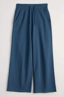 Seasalt Cornwall Trousers & Shorts<Ivy Barn Wide Leg Jersey Trousers Squall